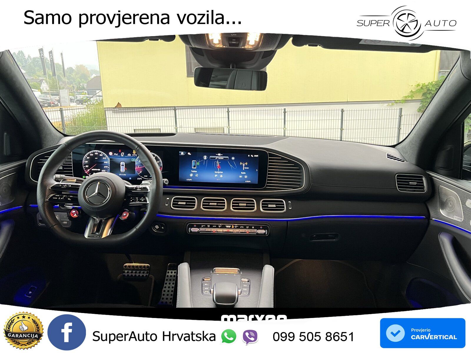 Mercedes AMG GLE 63 S V8 (612 KS) EQ Boost 4MATIC+ AMG SPEEDSHIFT TCT 9G ACC+HEAD+4xGR SJED+360+PANO