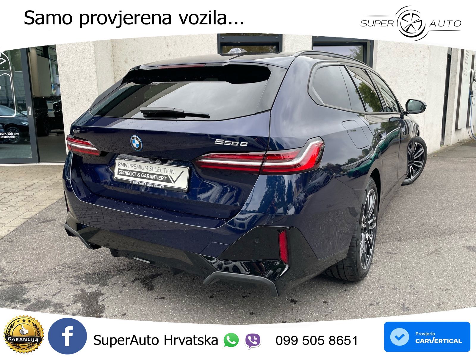 BMW 550e Touring (489 KS) xDrive Steptronic M Sport ACC+HEAD+4xGR SJED+360+PANO