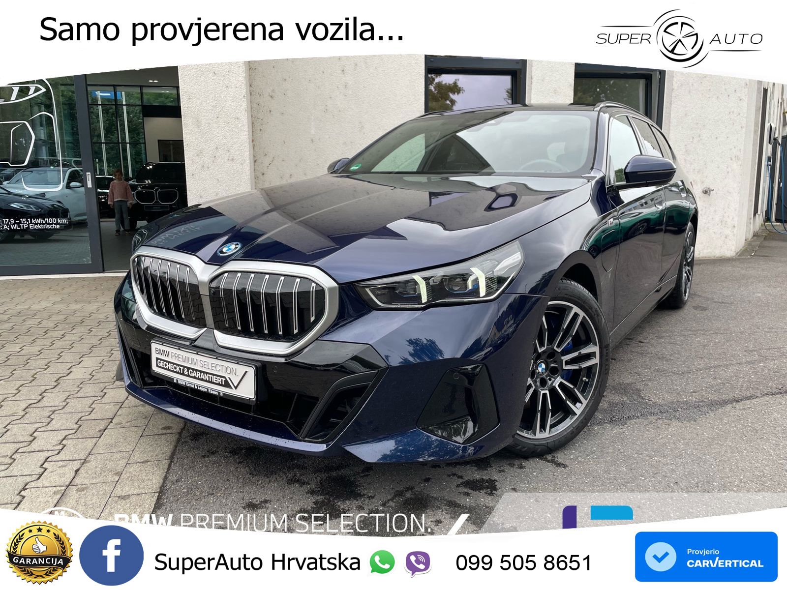 BMW 550e Touring (489 KS) xDrive Steptronic M Sport ACC+HEAD+4xGR SJED+360+PANO
