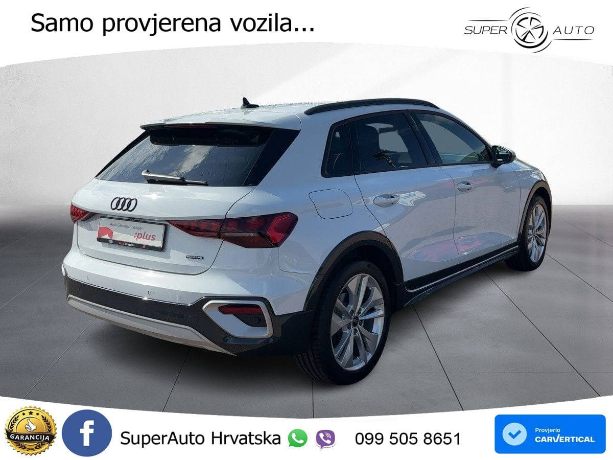 Audi A3 allstreet 40 TFSI (204 KS) quattro S tronic LED+GR SJED+ACC