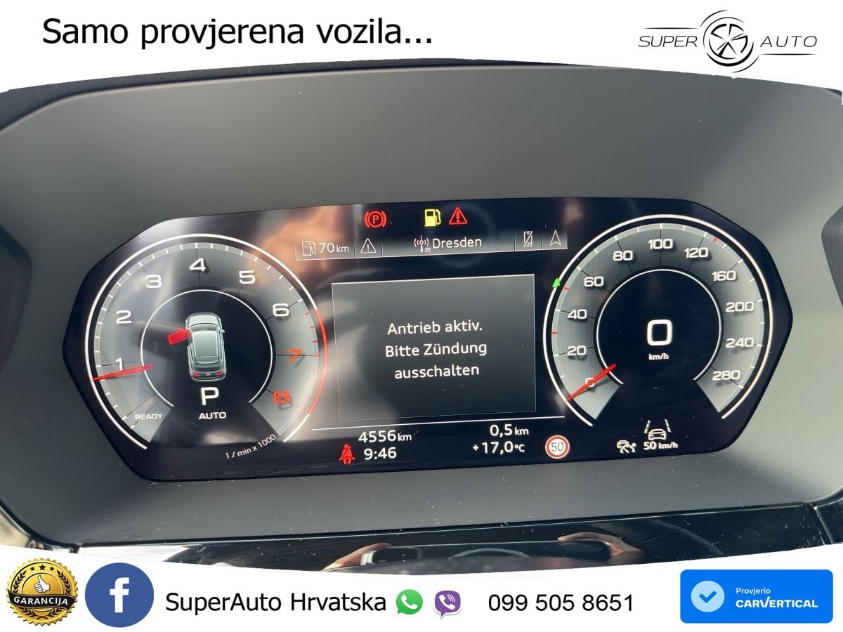 Audi A3 allstreet 40 TFSI (204 KS) quattro S tronic LED+GR SJED+ACC