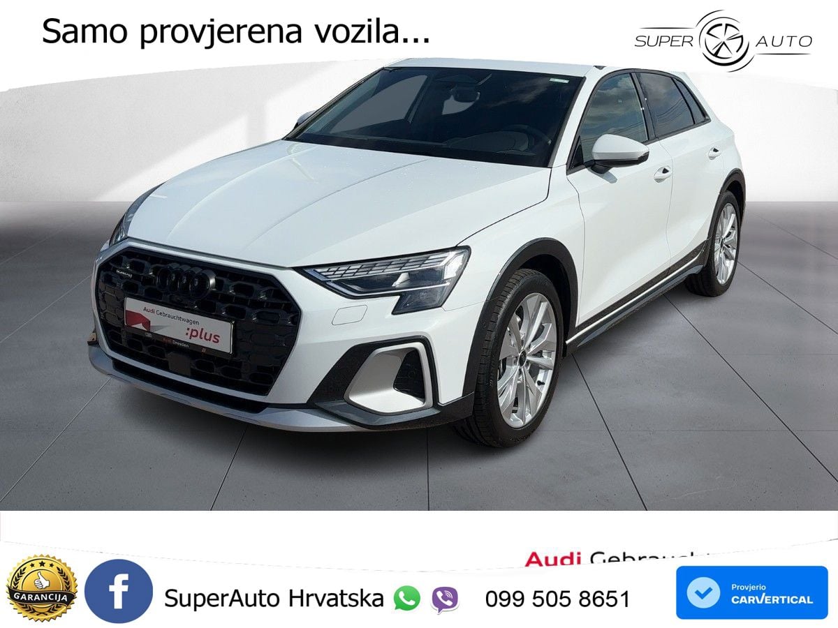 Audi A3 allstreet 40 TFSI (204 KS) quattro S tronic LED+GR SJED+ACC