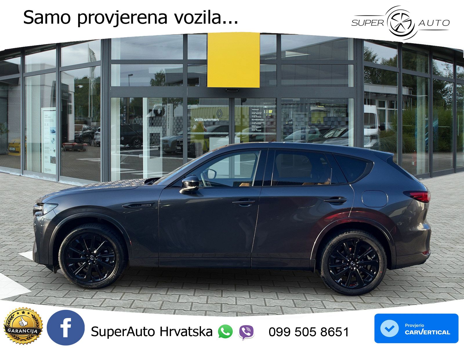 Mazda CX-60 3.3 e-Skyactiv D (254 KS) AWD Automatic ACC+HEAD+4xGR SJED+360+PANO