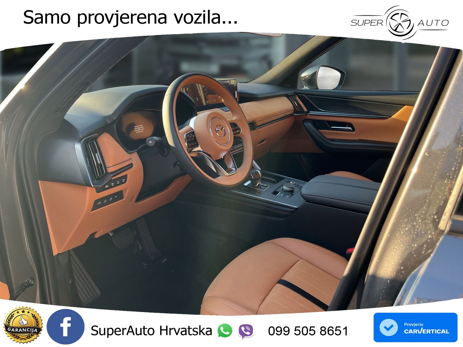 Mazda CX-60 3.3 e-Skyactiv D (254 KS) AWD Automatic ACC+HEAD+4xGR SJED+360+PANO