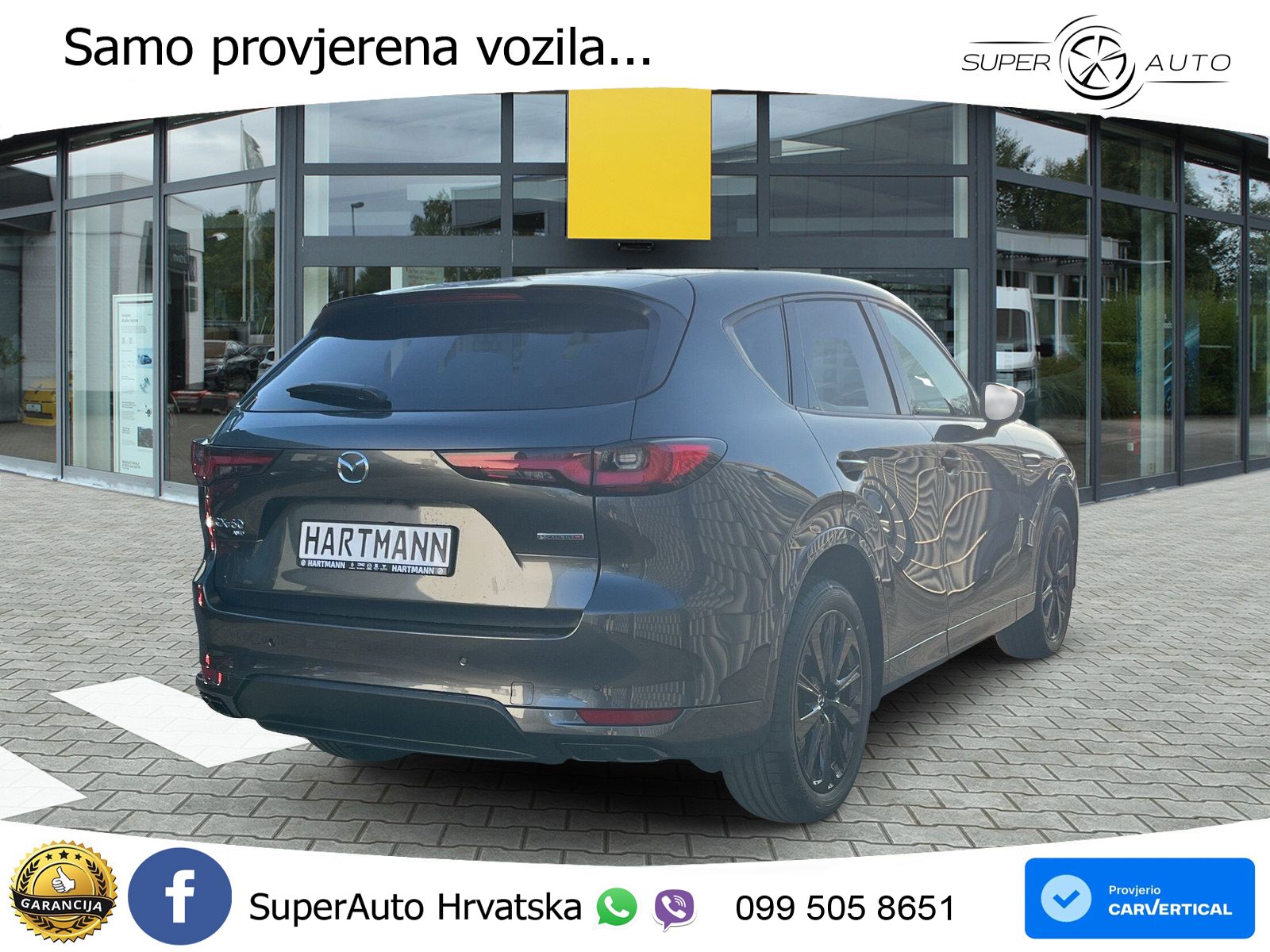 Mazda CX-60 3.3 e-Skyactiv D (254 KS) AWD Automatic ACC+HEAD+4xGR SJED+360+PANO