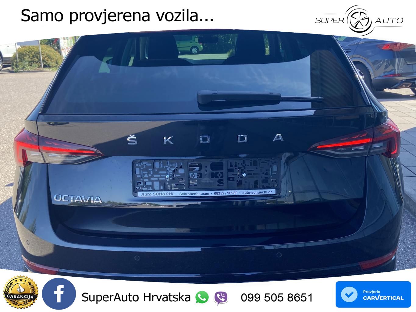 Škoda Octavia Combi 2.0 TDI (150 KS) DSG LED+GR SJED+ACC