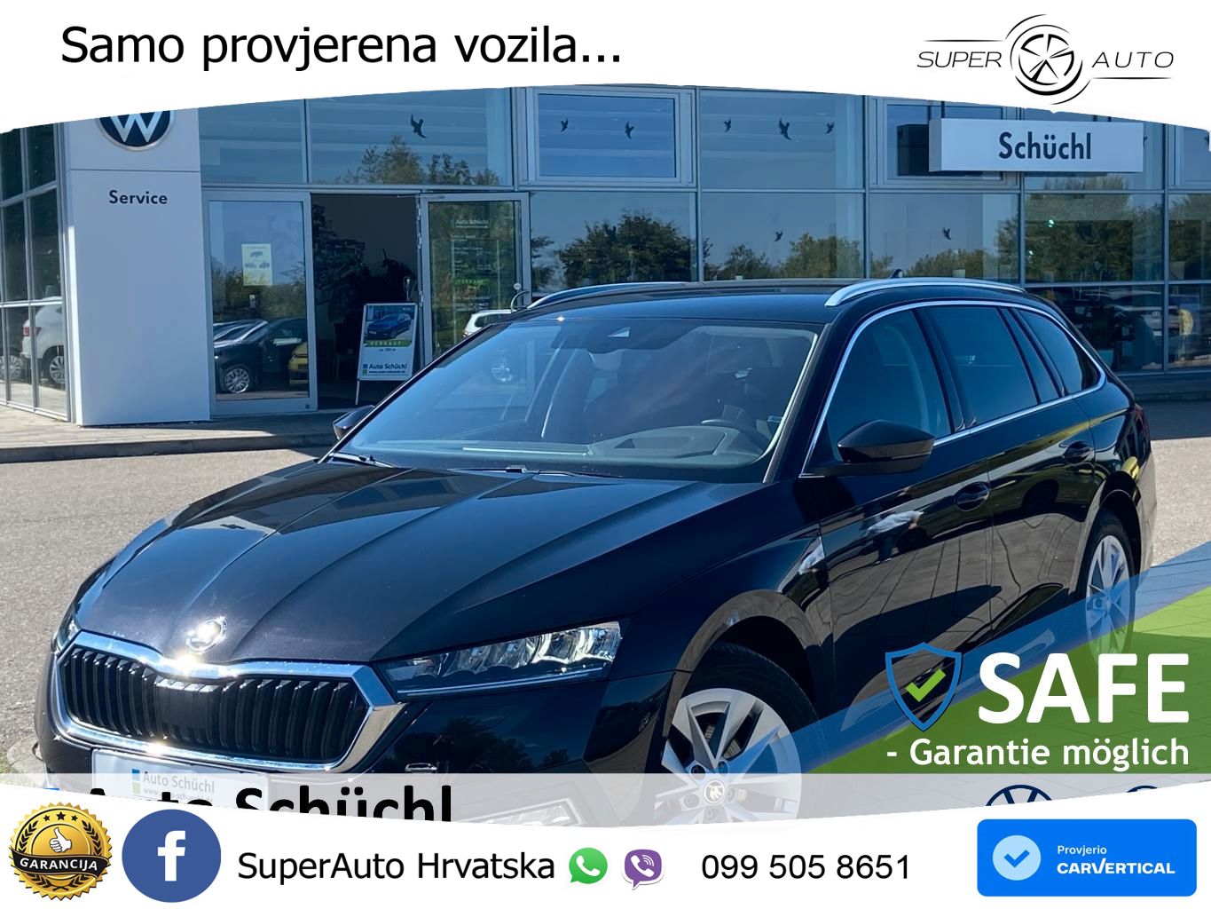 Škoda Octavia Combi 2.0 TDI (150 KS) DSG LED+GR SJED+ACC