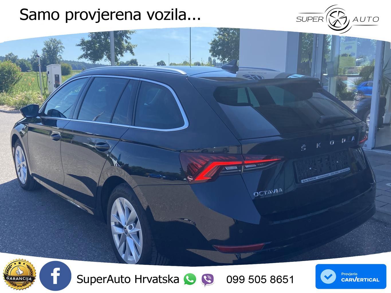 Škoda Octavia Combi 2.0 TDI (150 KS) DSG LED+GR SJED+ACC