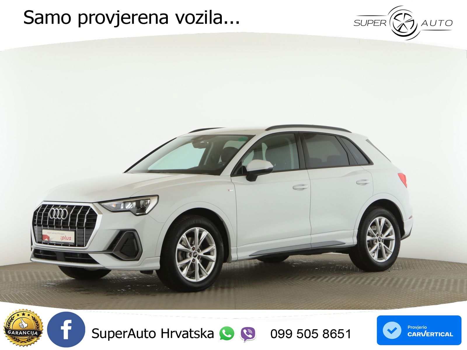 Audi Q3 35 TFSI (150 KS) S tronic S line LED+GR SJED+ACC