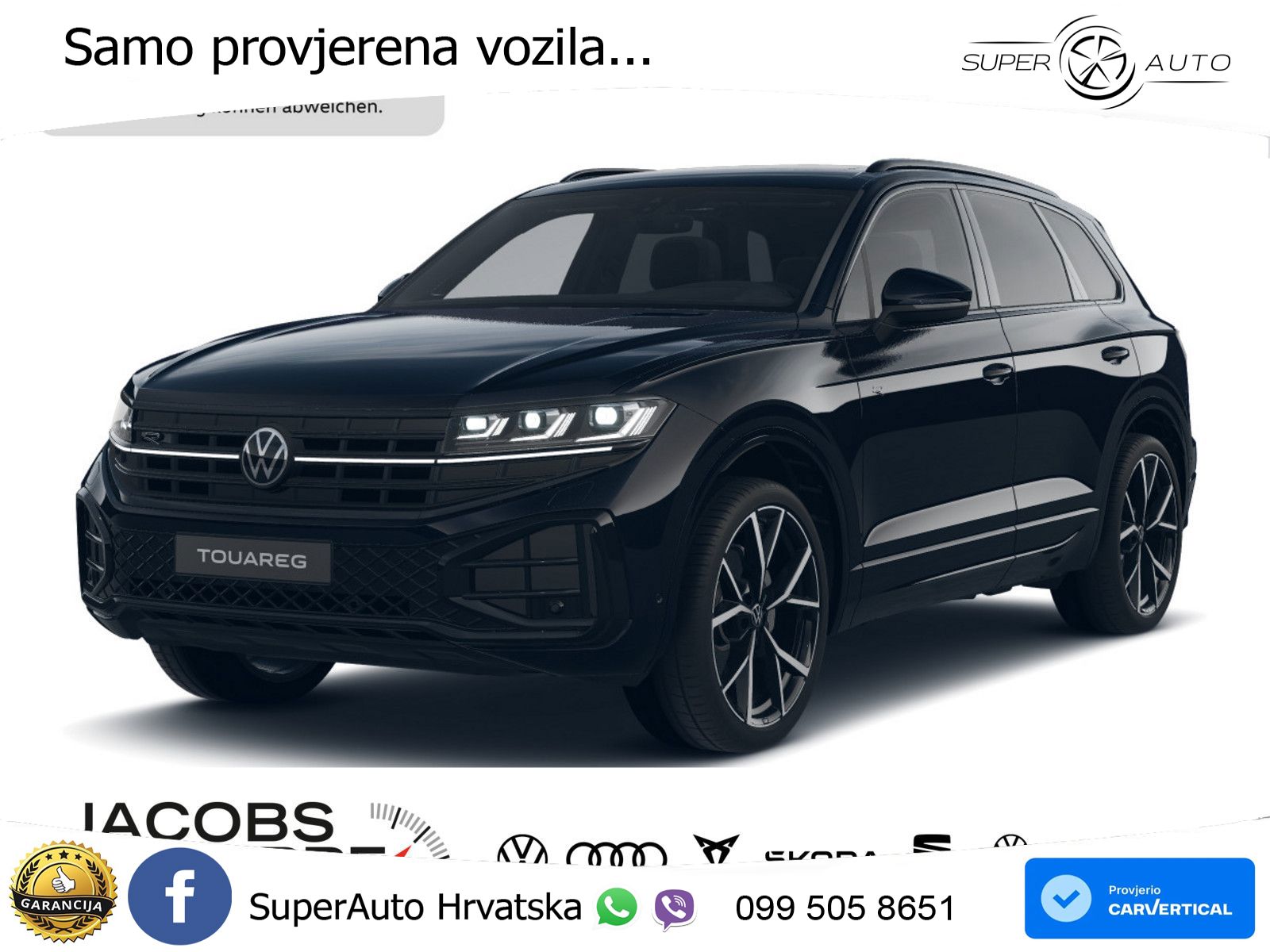 Volkswagen Touareg 3.0 V6 TDI (286 KS) 4MOTION Tiptronic R-Line LED+GR SJED+ACC