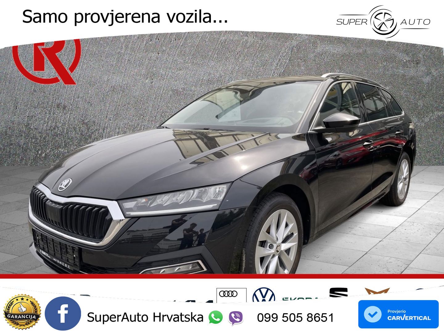 Škoda Octavia Combi 1.5 TSI EVO e-TEC (150 KS) DSG LED+GR SJED+ACC