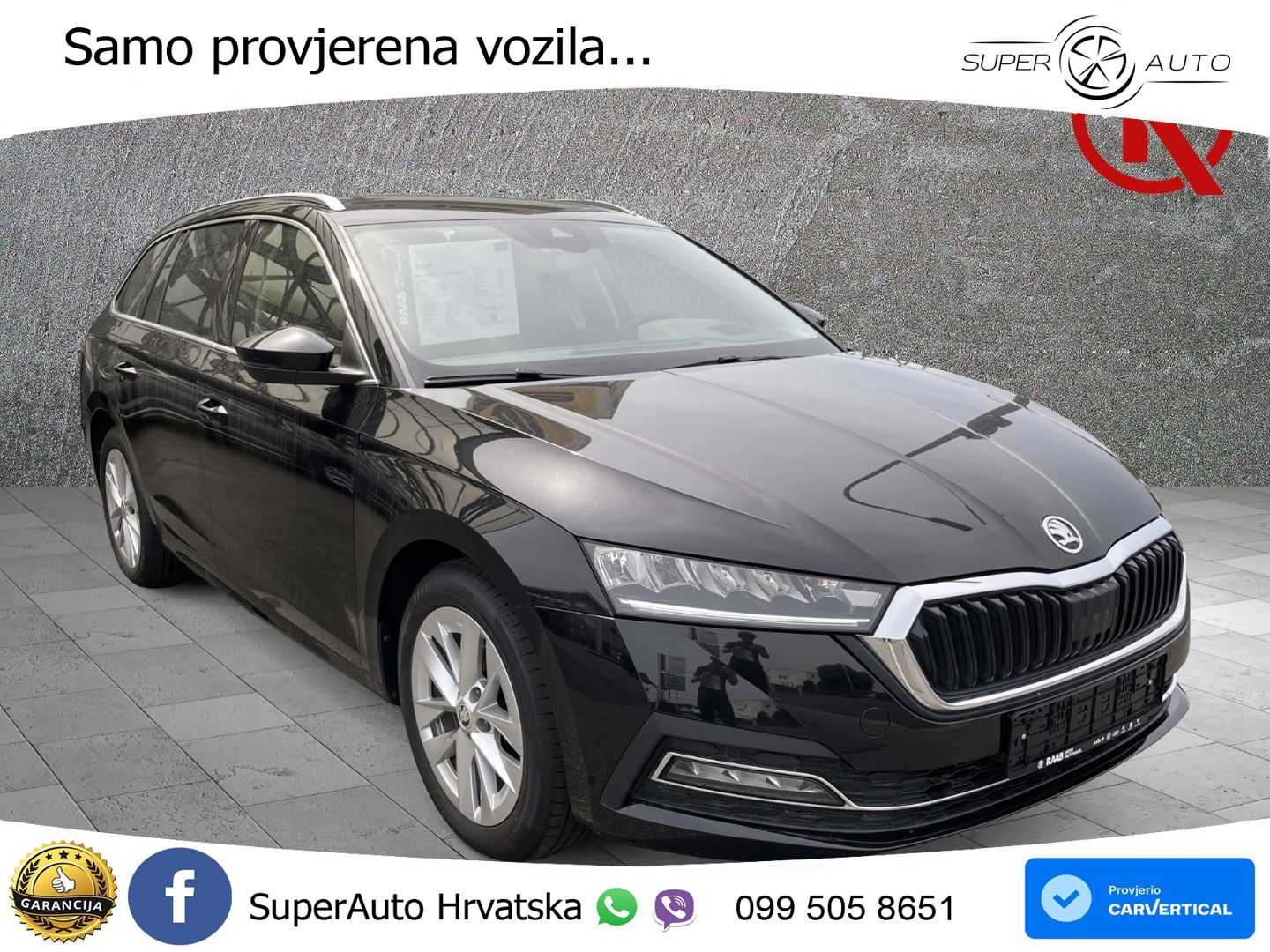 Škoda Octavia Combi 1.5 TSI EVO e-TEC (150 KS) DSG LED+GR SJED+ACC