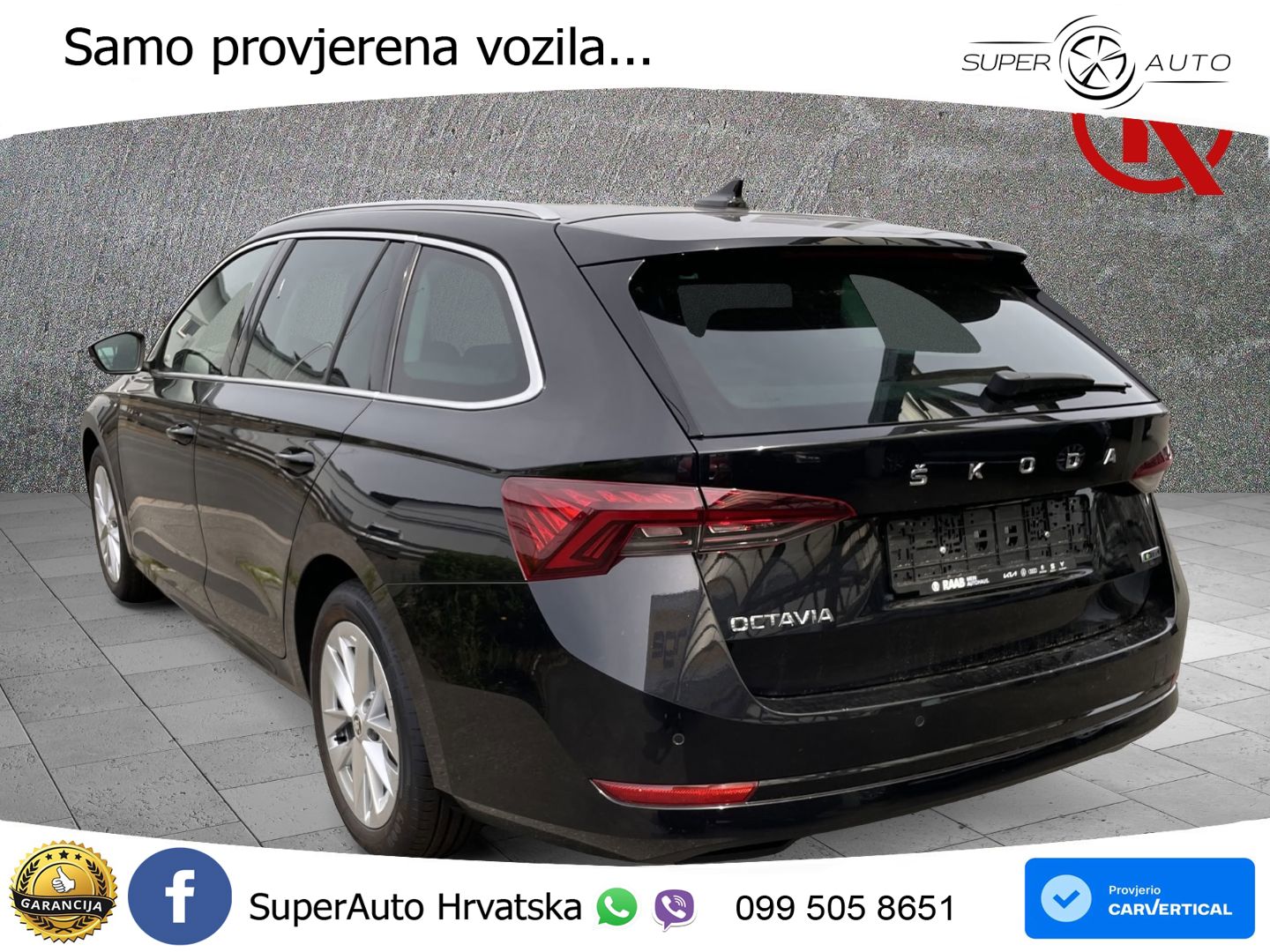 Škoda Octavia Combi 1.5 TSI EVO e-TEC (150 KS) DSG LED+GR SJED+ACC
