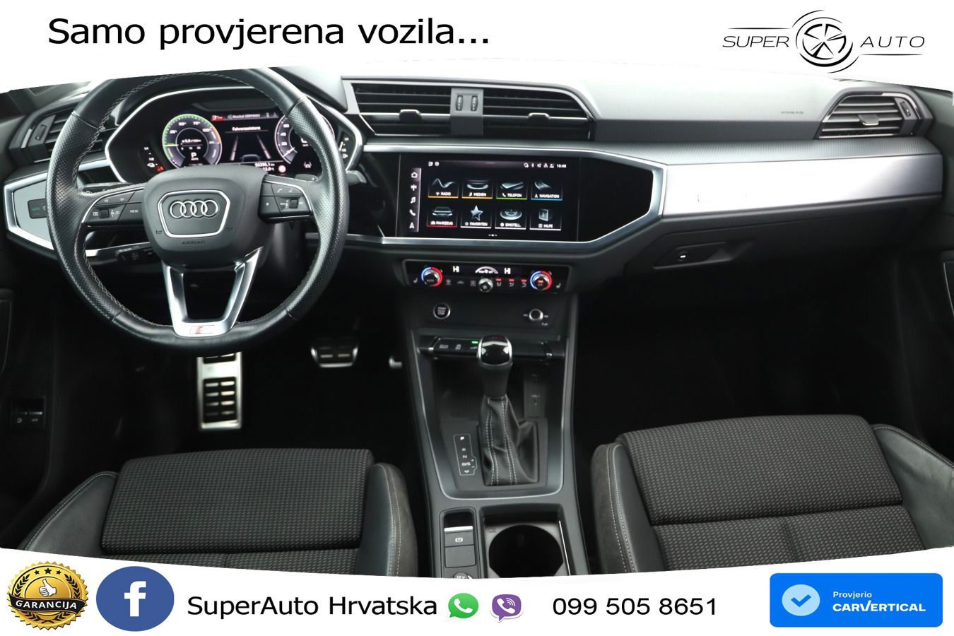 Audi Q3 45 TFSIe (245 KS) S tronic S line LED+GR SJED+ACC