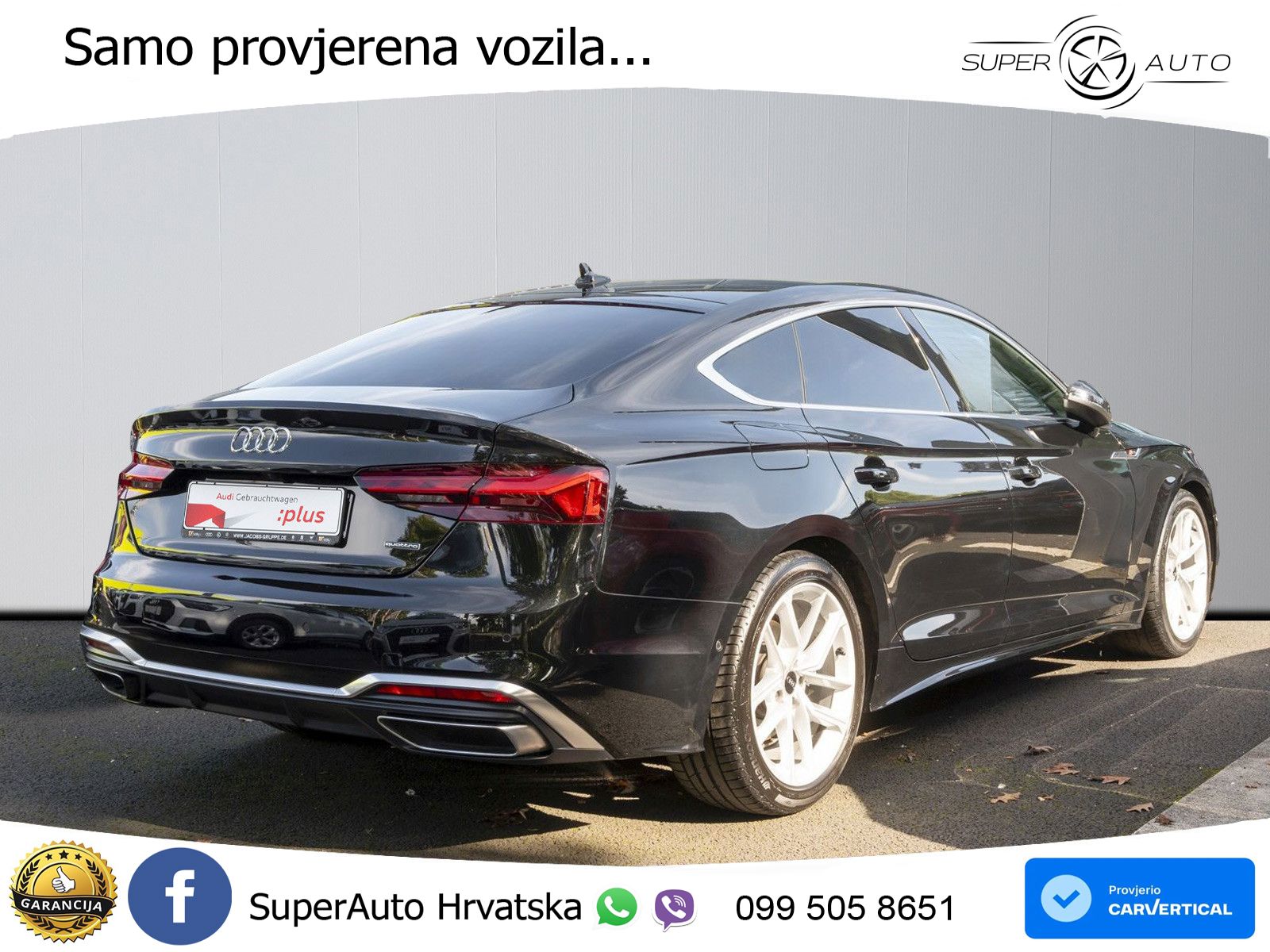 Audi A5 Sportback 40 TDI (204 KS) quattro S tronic S line