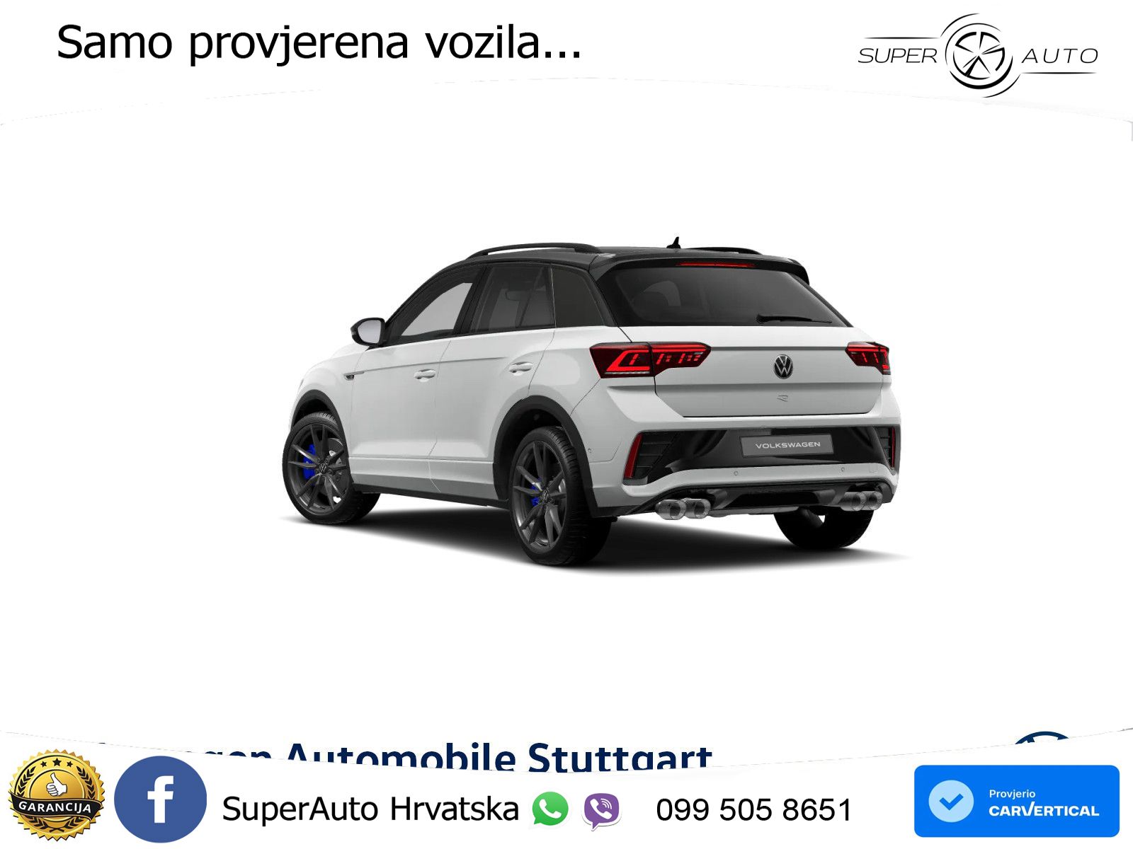 Volkswagen T-Roc I R 2.0 TSI (300 KS) OPF 4M DSG LED+GR SJED+ACC