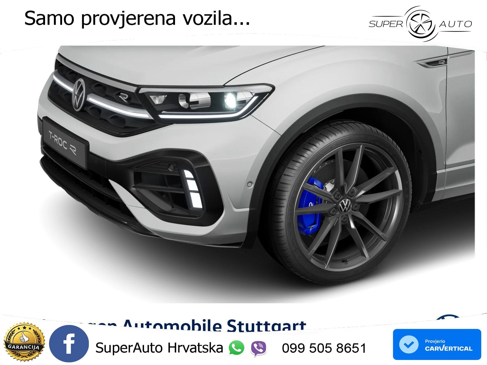 Volkswagen T-Roc I R 2.0 TSI (300 KS) OPF 4M DSG LED+GR SJED+ACC