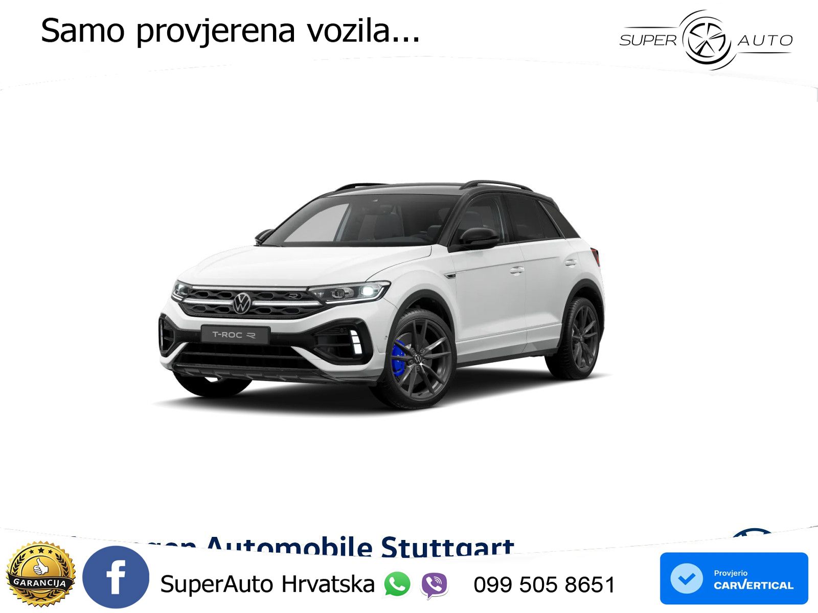 Volkswagen T-Roc I R 2.0 TSI (300 KS) OPF 4M DSG LED+GR SJED+ACC