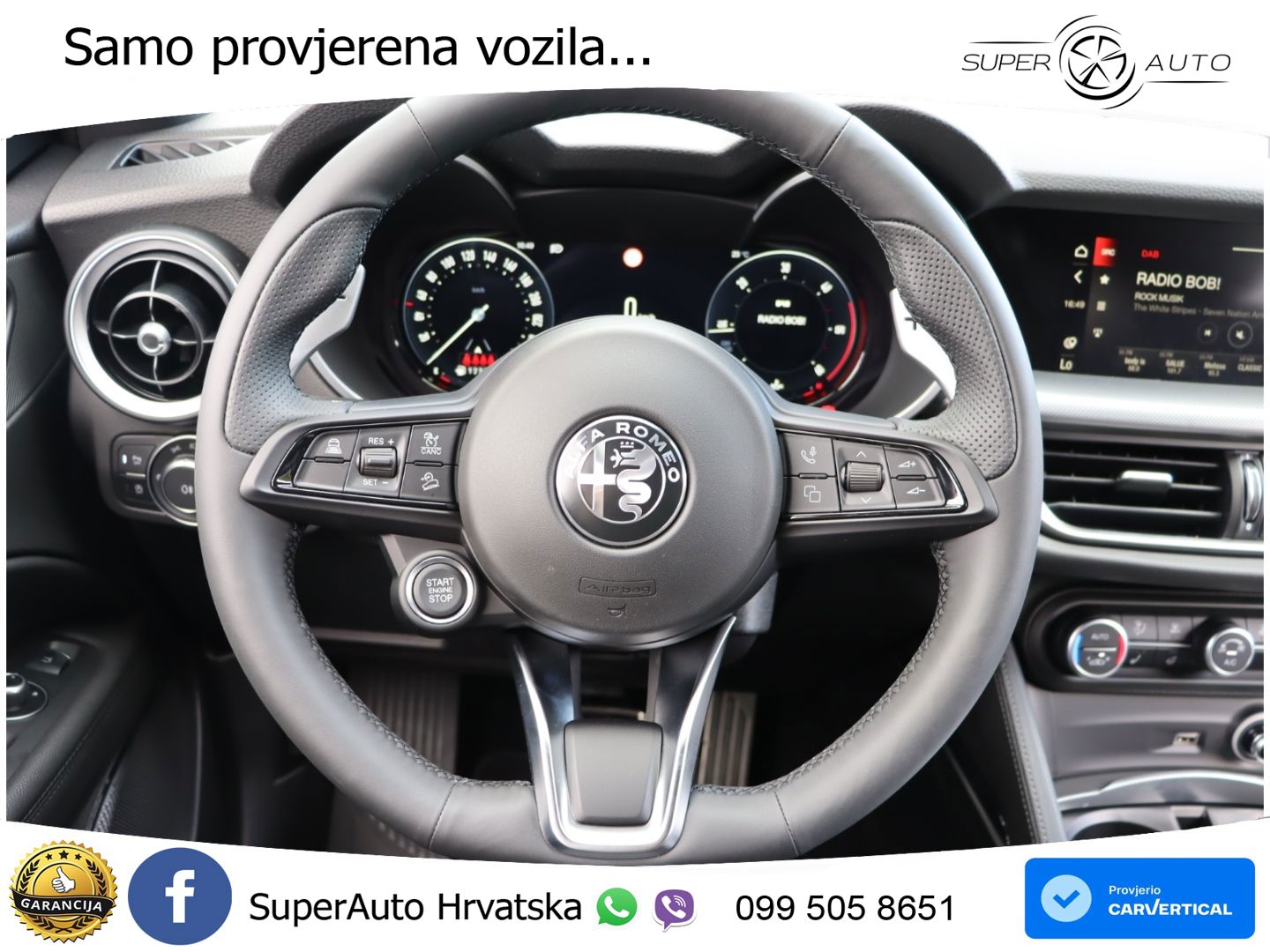 Alfa Romeo Stelvio 2.2 MultiJet II (210 KS) Q4 Automatic LED+GR SJED+ACC