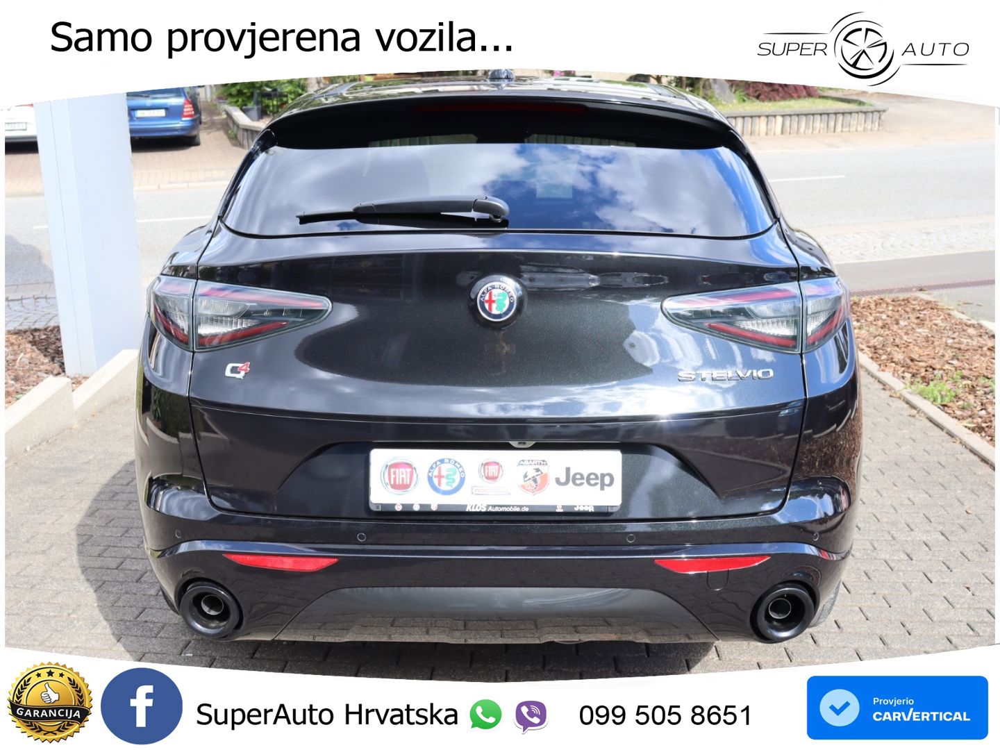 Alfa Romeo Stelvio 2.2 MultiJet II (210 KS) Q4 Automatic LED+GR SJED+ACC