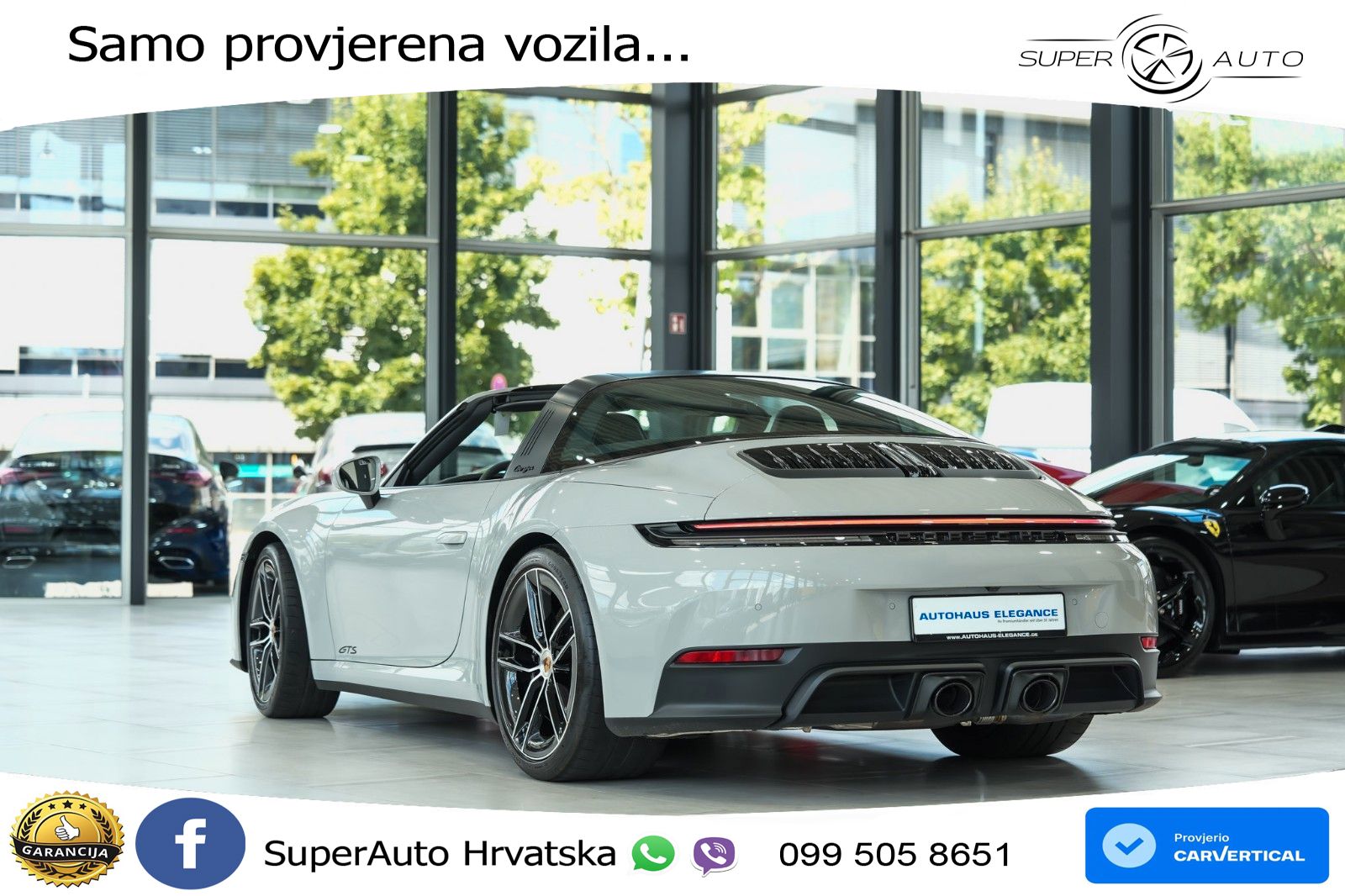 Porsche 911 Carrera 4 GTS Cabriolet 3.6 (541 KS) T-Hybrid PDK MATRIX+GR SJED+KAM