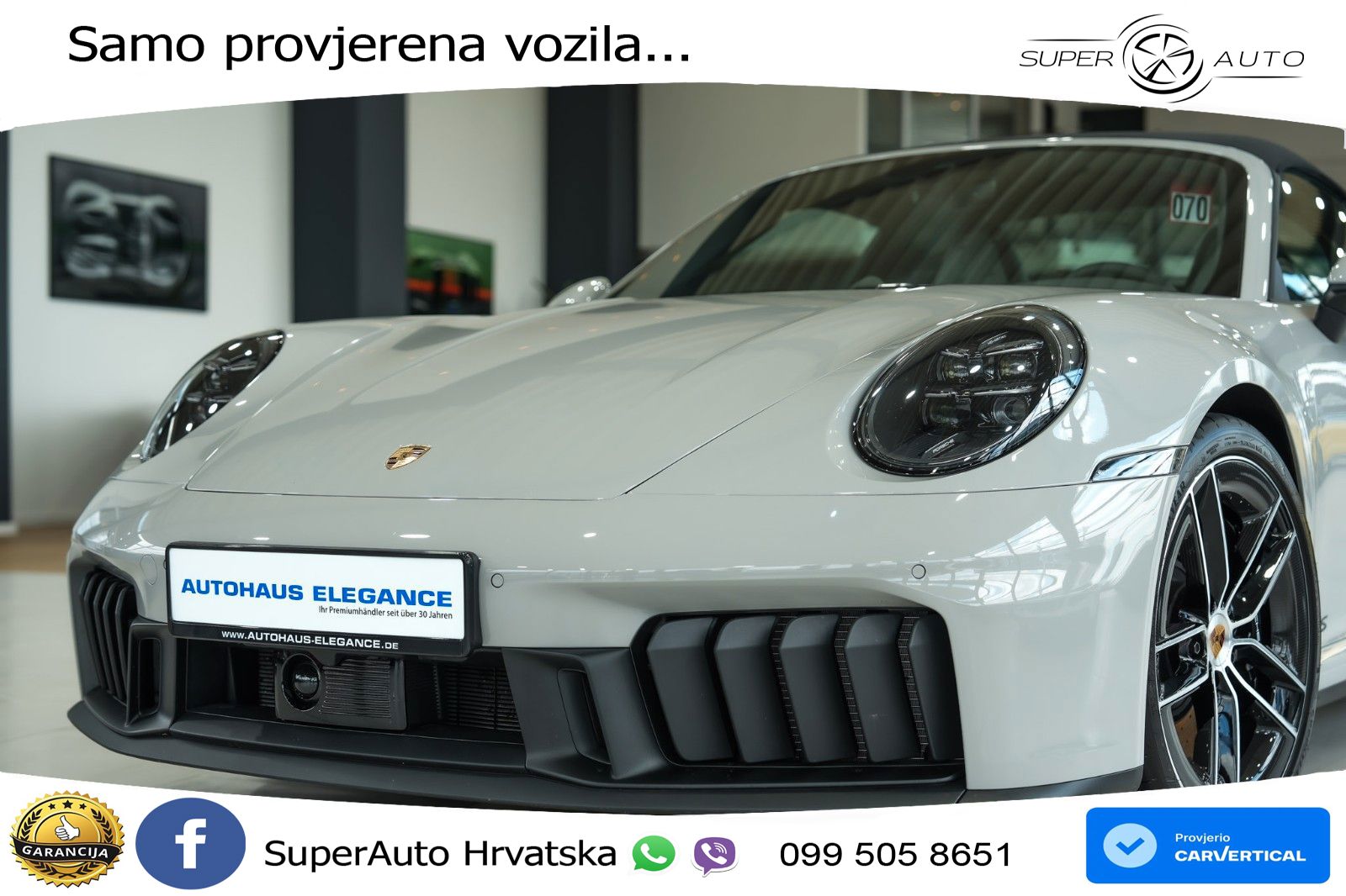 Porsche 911 Carrera 4 GTS Cabriolet 3.6 (541 KS) T-Hybrid PDK MATRIX+GR SJED+KAM