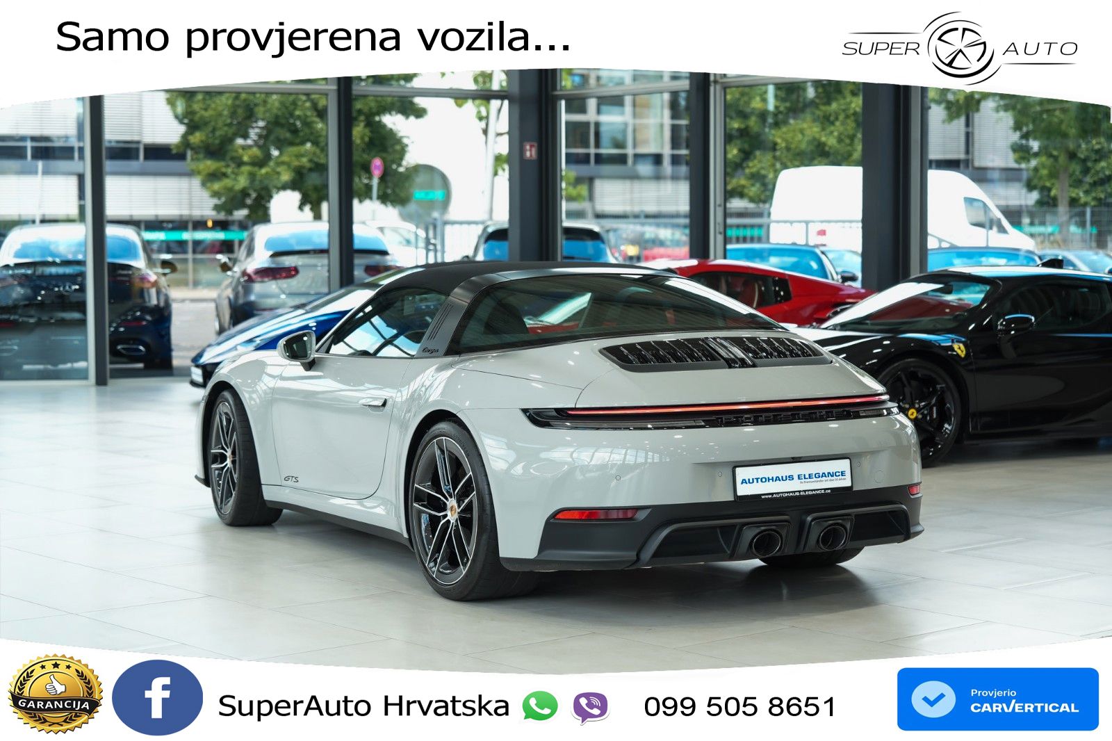 Porsche 911 Carrera 4 GTS Cabriolet 3.6 (541 KS) T-Hybrid PDK MATRIX+GR SJED+KAM