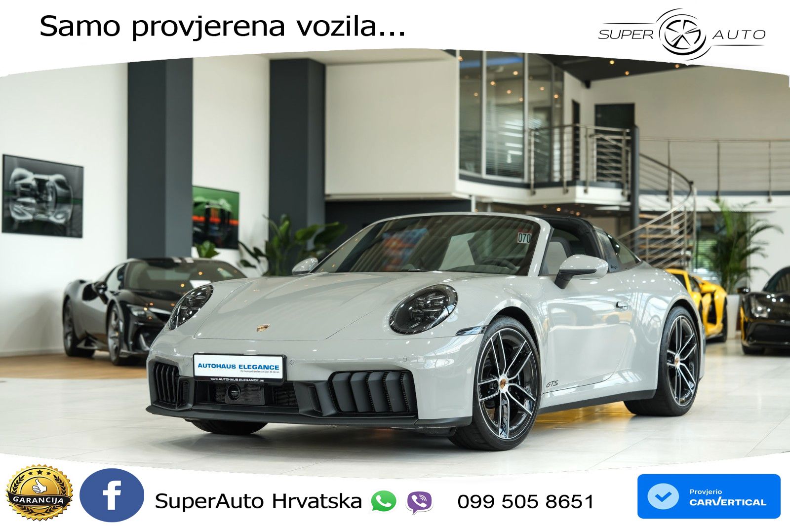 Porsche 911 Carrera 4 GTS Cabriolet 3.6 (541 KS) T-Hybrid PDK MATRIX+GR SJED+KAM