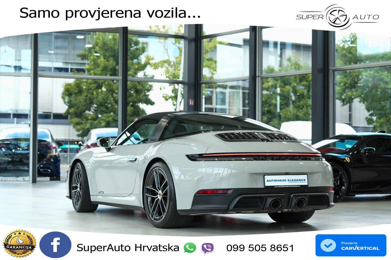Porsche 911 Carrera 4 GTS Cabriolet 3.6 (541 KS) T-Hybrid PDK MATRIX+GR SJED+KAM