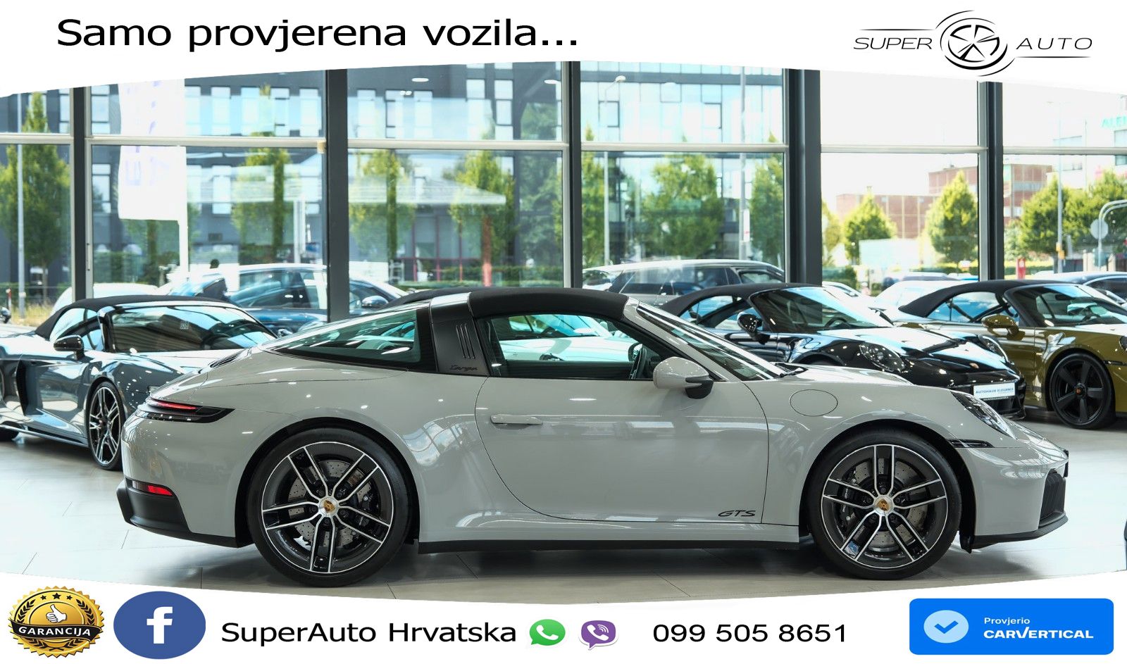 Porsche 911 Carrera 4 GTS Cabriolet 3.6 (541 KS) T-Hybrid PDK MATRIX+GR SJED+KAM
