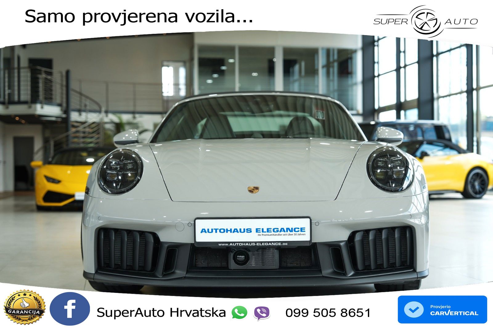 Porsche 911 Carrera 4 GTS Cabriolet 3.6 (541 KS) T-Hybrid PDK MATRIX+GR SJED+KAM
