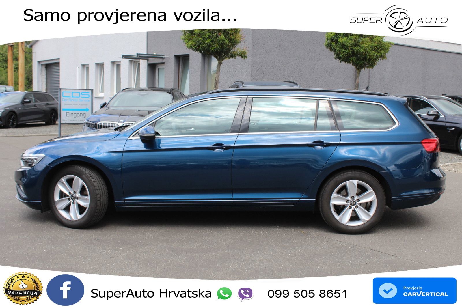 Volkswagen Passat Variant 2.0 TSI (190 KS) DSG Business LED+GR SJED+ACC