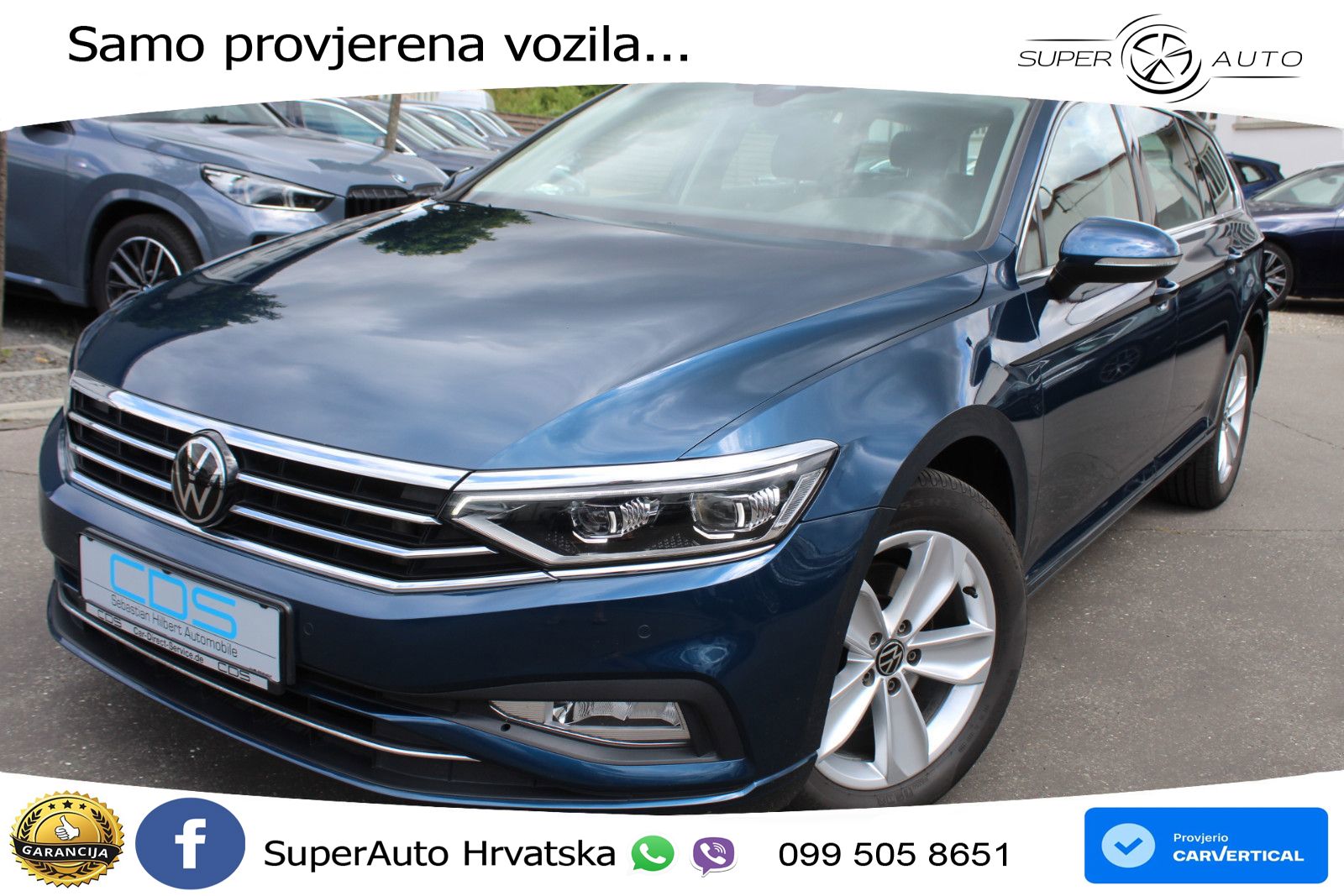 Volkswagen Passat Variant 2.0 TSI (190 KS) DSG Business LED+GR SJED+ACC