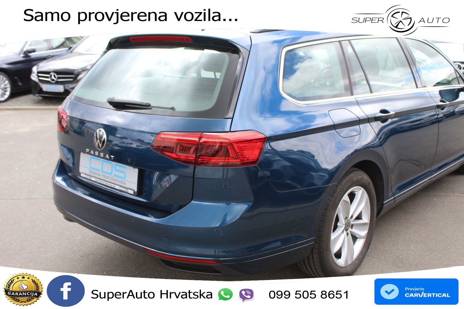 Volkswagen Passat Variant 2.0 TSI (190 KS) DSG Business LED+GR SJED+ACC