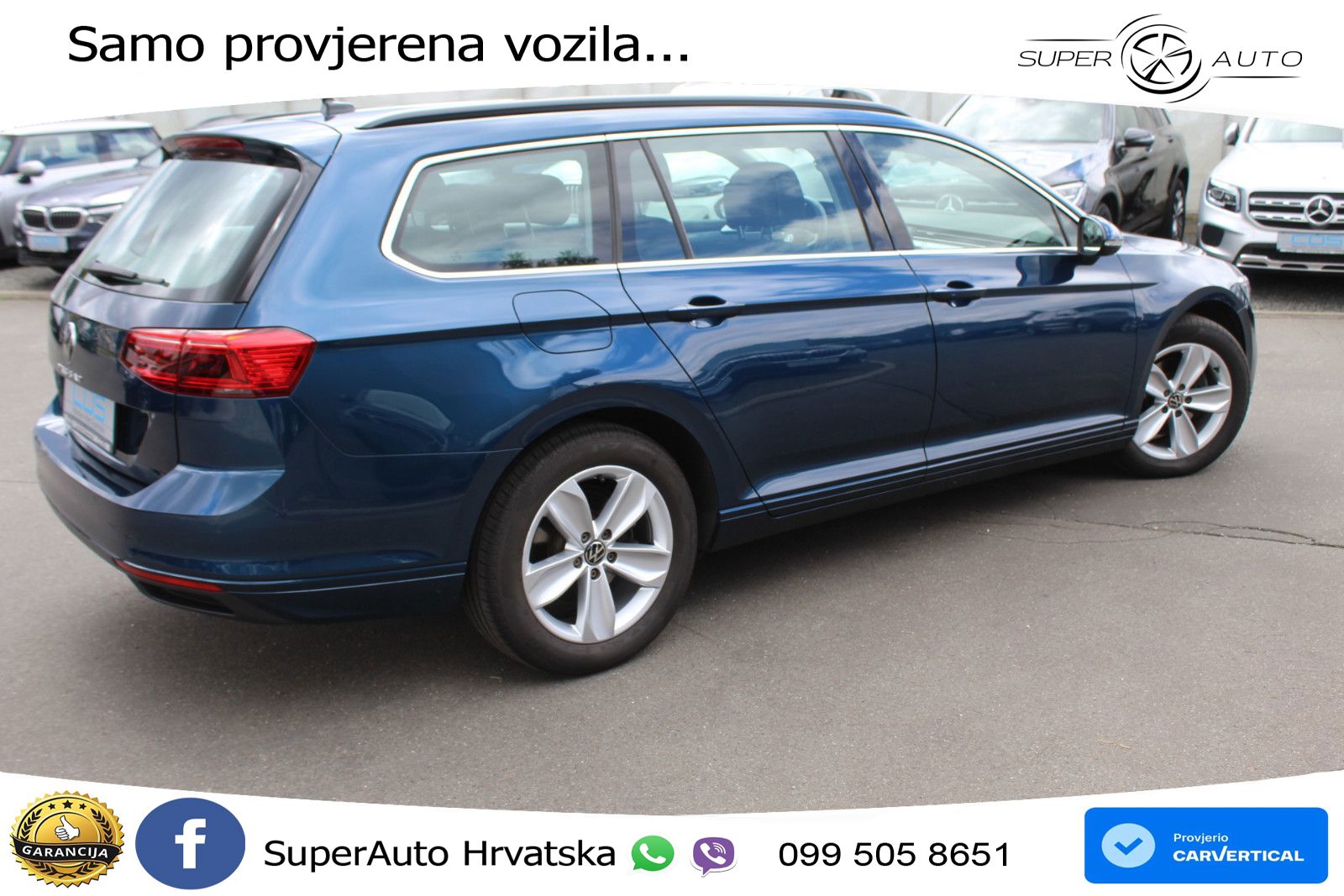 Volkswagen Passat Variant 2.0 TSI (190 KS) DSG Business LED+GR SJED+ACC