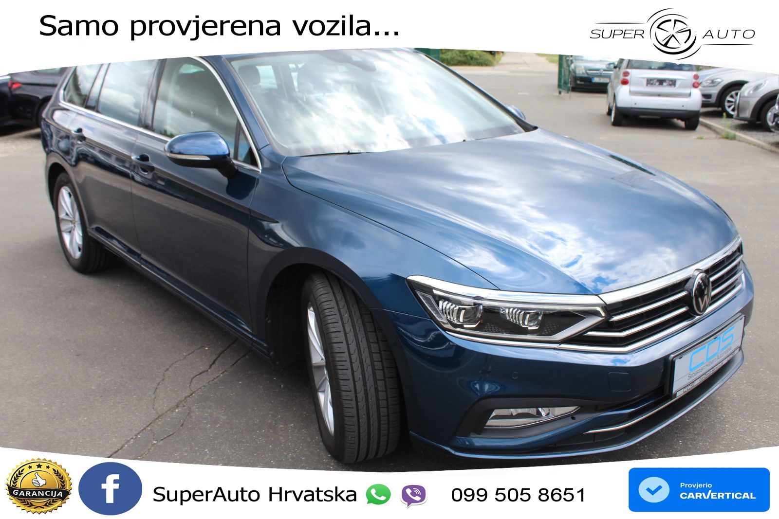 Volkswagen Passat Variant 2.0 TSI (190 KS) DSG Business LED+GR SJED+ACC