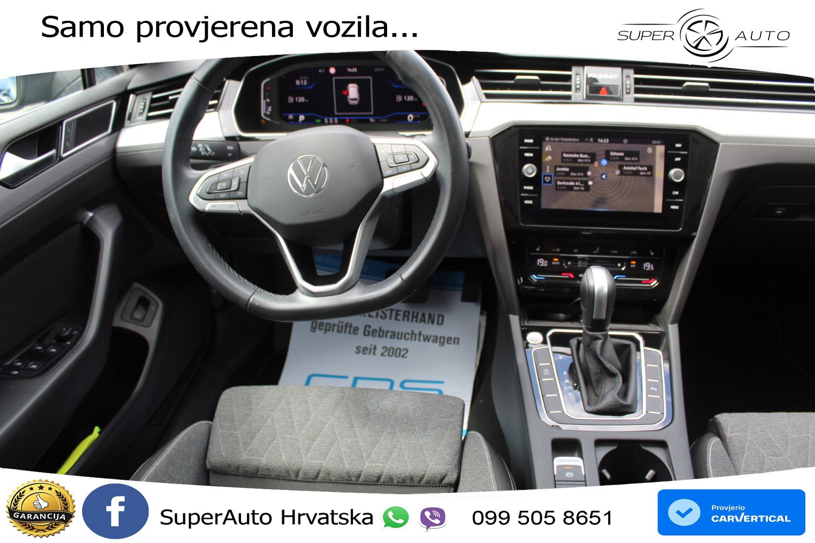 Volkswagen Passat Variant 2.0 TSI (190 KS) DSG Business LED+GR SJED+ACC