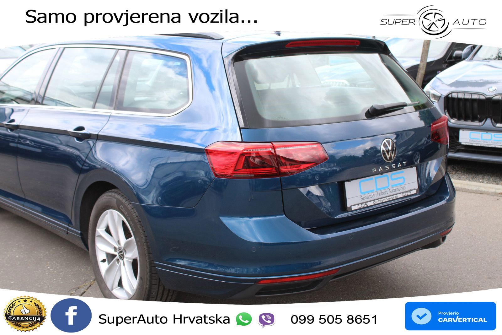 Volkswagen Passat Variant 2.0 TSI (190 KS) DSG Business LED+GR SJED+ACC