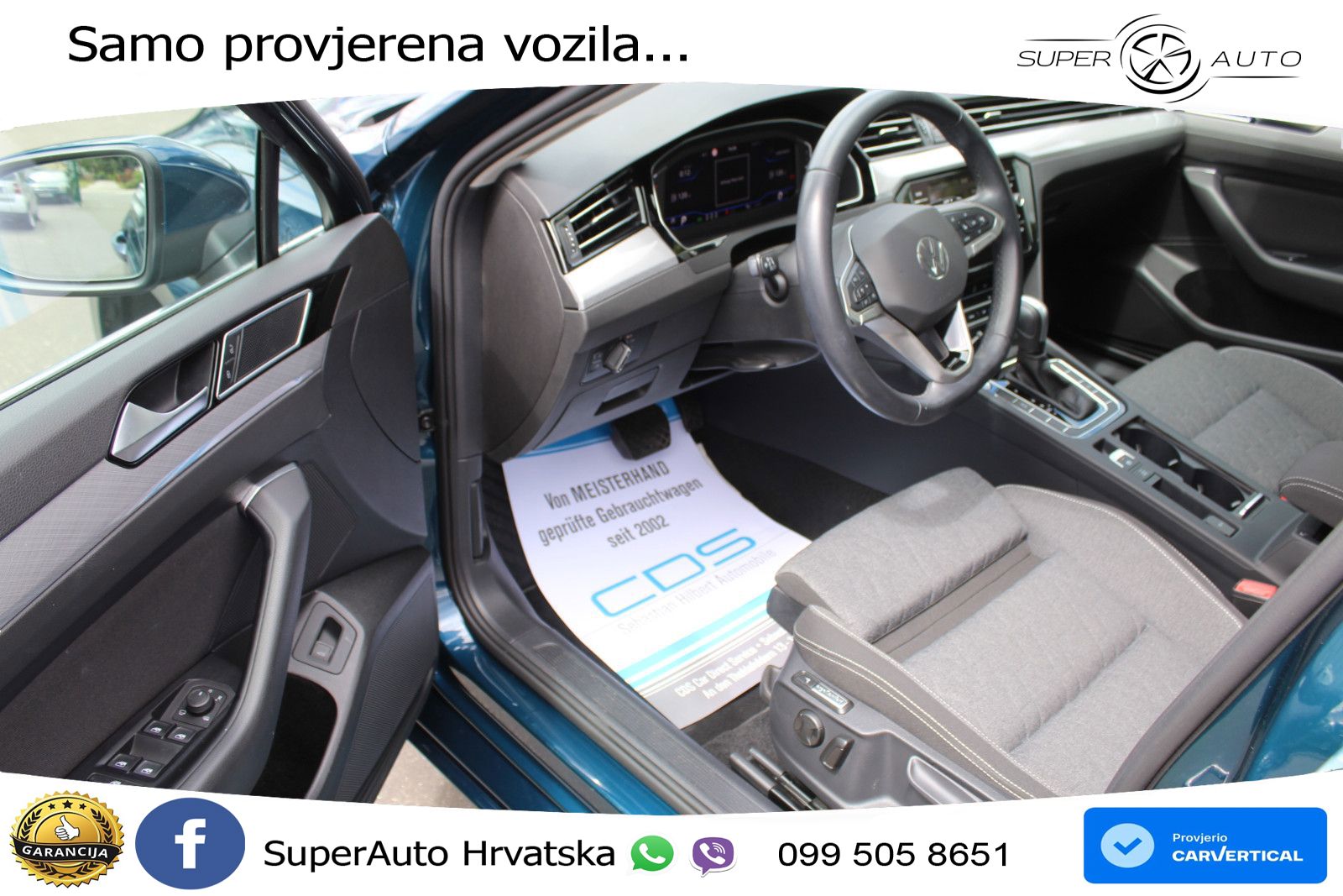 Volkswagen Passat Variant 2.0 TSI (190 KS) DSG Business LED+GR SJED+ACC