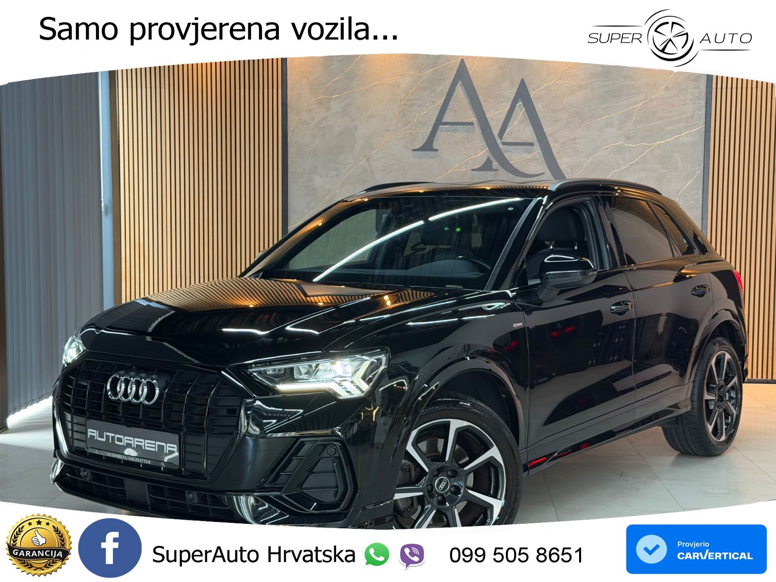 Audi Q3 40 TDI (200 KS) quattro S tronic S line LED+GR SJED+ACC
