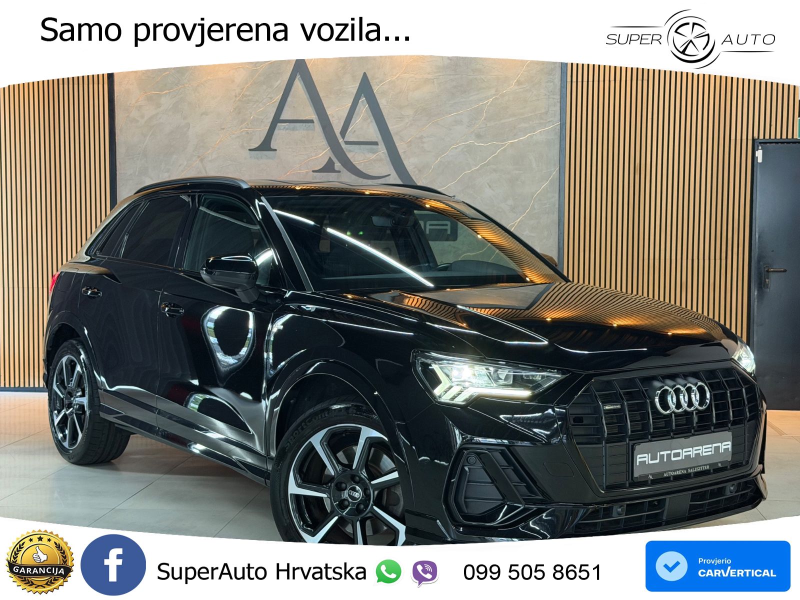 Audi Q3 40 TDI (200 KS) quattro S tronic S line LED+GR SJED+ACC