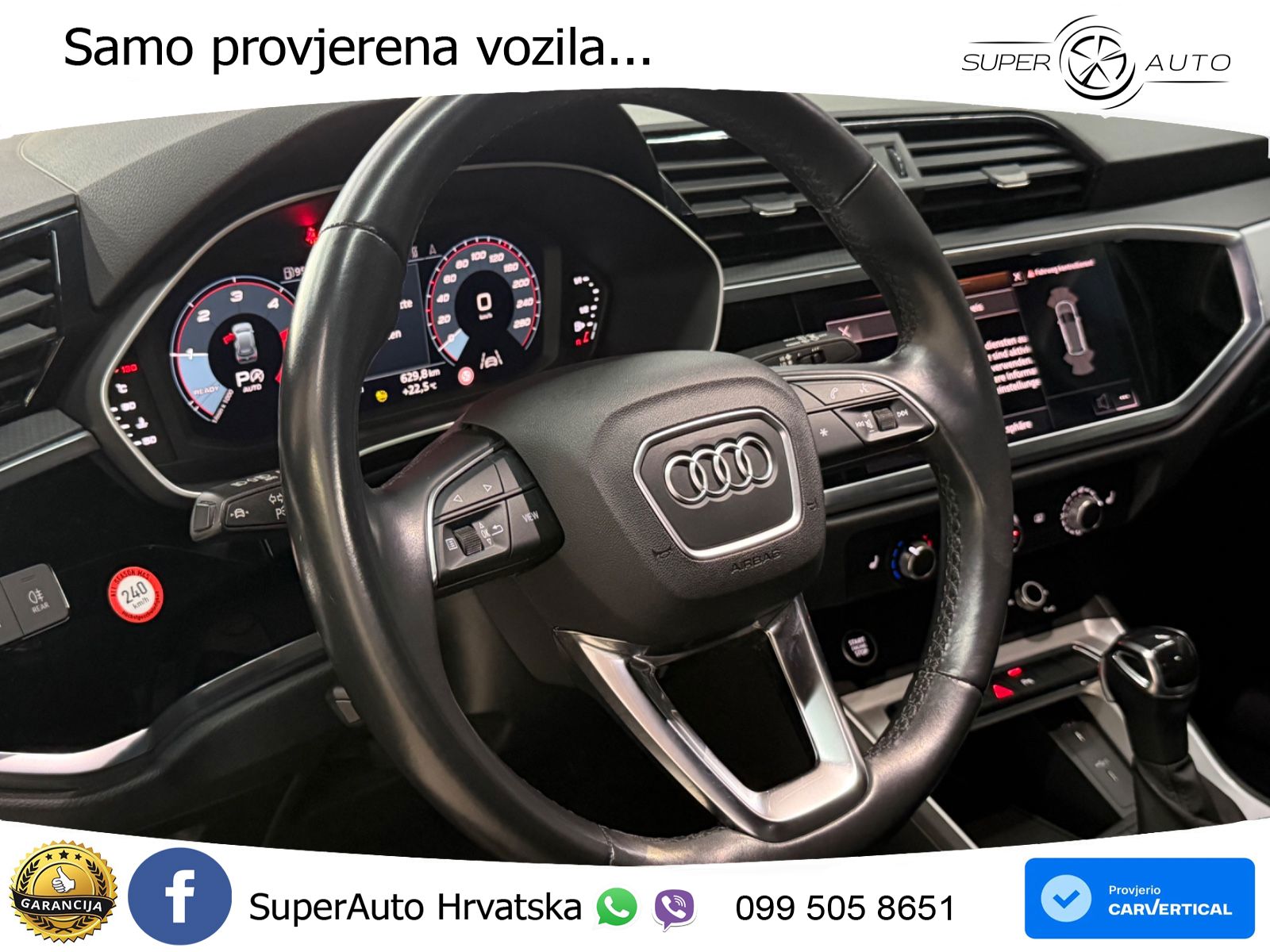 Audi Q3 40 TDI (200 KS) quattro S tronic S line LED+GR SJED+ACC