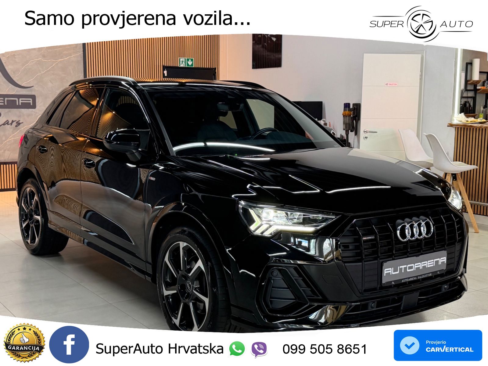 Audi Q3 40 TDI (200 KS) quattro S tronic S line LED+GR SJED+ACC