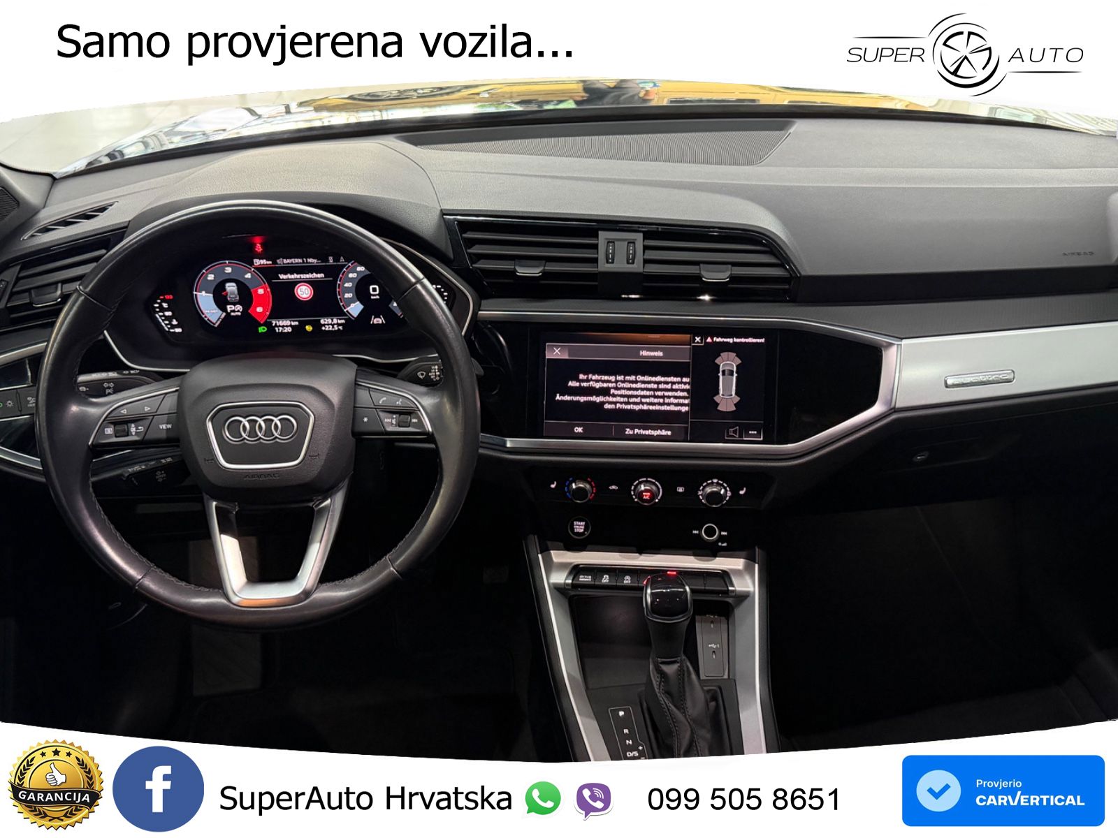Audi Q3 40 TDI (200 KS) quattro S tronic S line LED+GR SJED+ACC