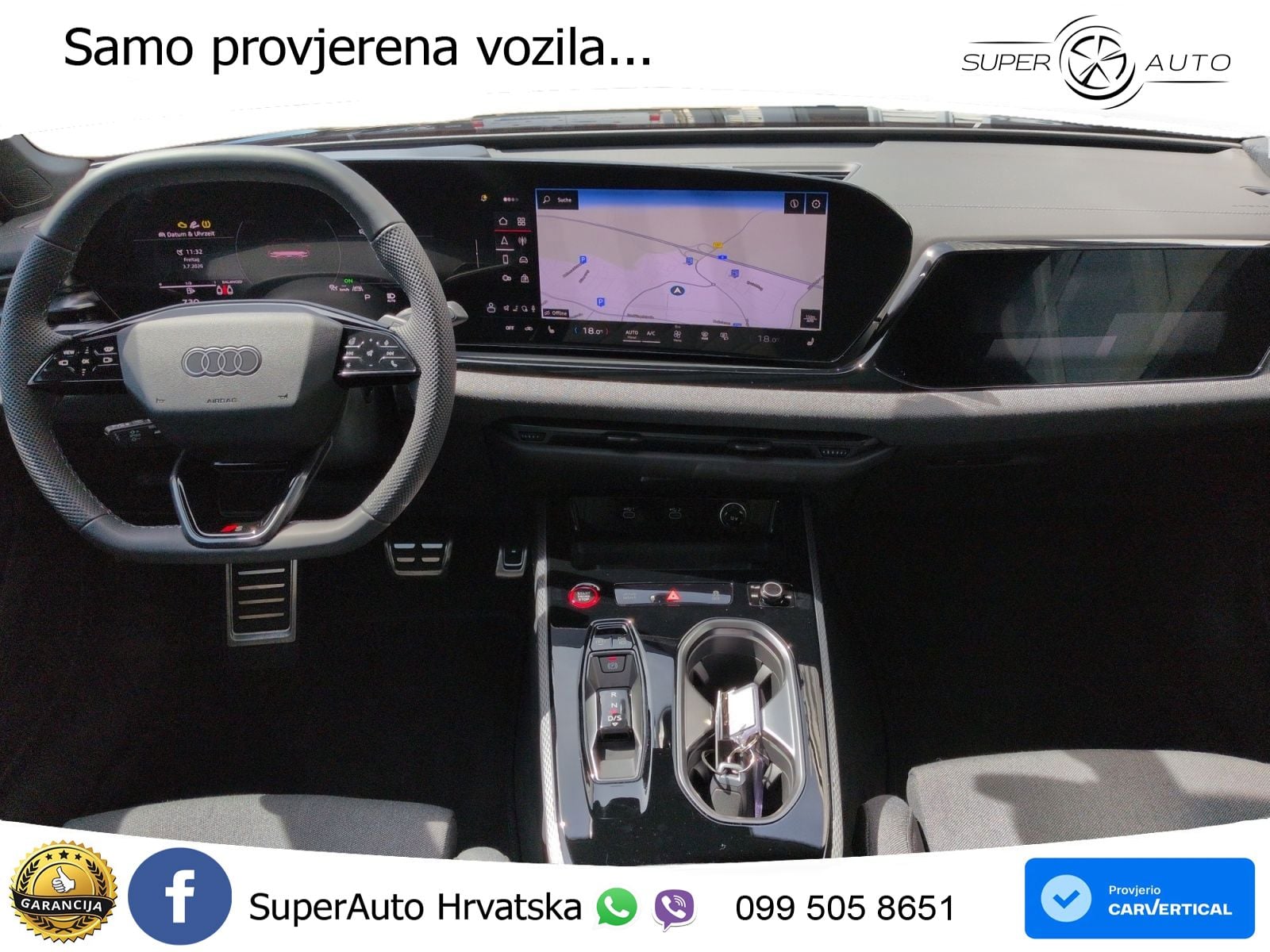 Audi A6 2.0 TDI (204 KS) quattro S tronic S line LED+GR SJED+ACC
