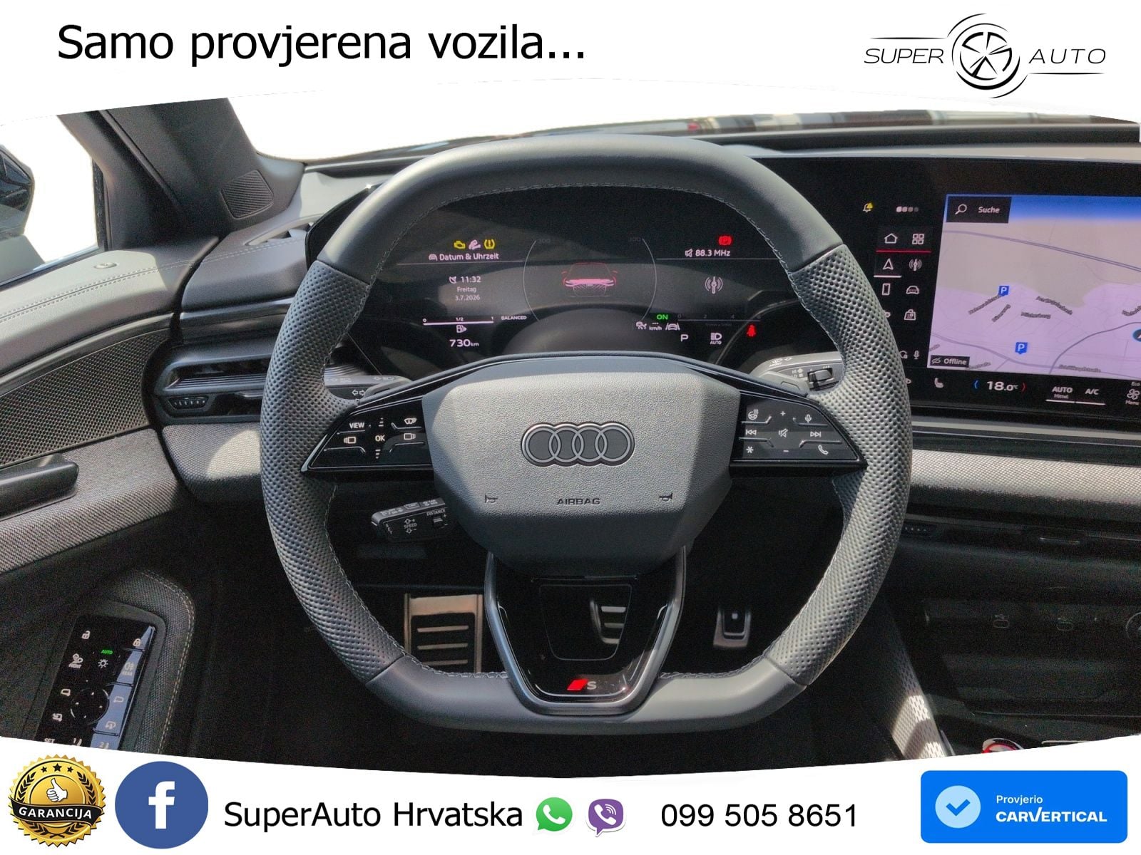 Audi A6 2.0 TDI (204 KS) quattro S tronic S line LED+GR SJED+ACC