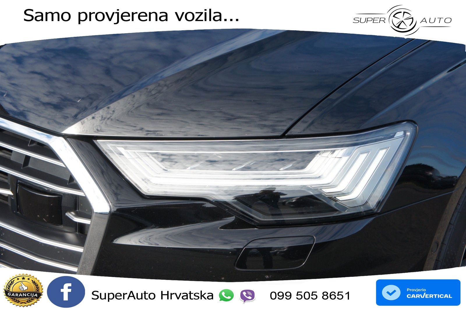 Audi A6 50 TDI V6 (286 KS) quattro tiptronic S line MATRIX+GR SJED+KAM