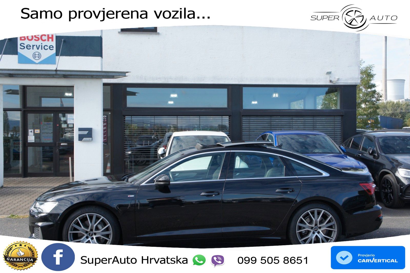 Audi A6 50 TDI V6 (286 KS) quattro tiptronic S line MATRIX+GR SJED+KAM