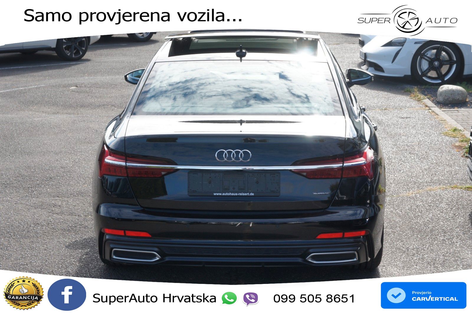 Audi A6 50 TDI V6 (286 KS) quattro tiptronic S line MATRIX+GR SJED+KAM