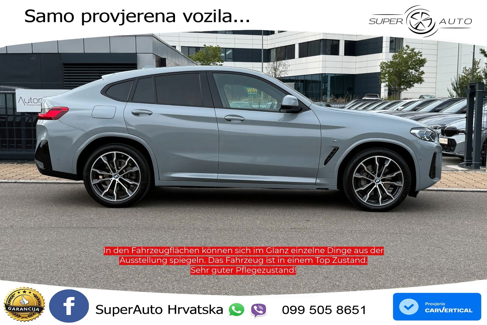BMW X4 30d (286 KS) xDrive Steptronic M Sport LED+GR SJED+ACC